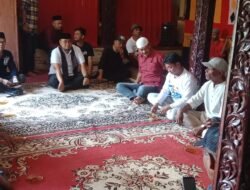 Cabup Richi Aprian, Silaturahmi Dengan Ninik Mamak Gurun.