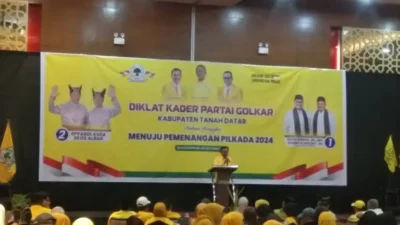 Gelar Diklat, Anton Yondra: Ini Bentuk komitmen Kader Golkar Mendukung Paslon