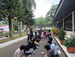 Polres Tanah Datar Amankan 19 Remaja Terkait Tawuran di Sungayang