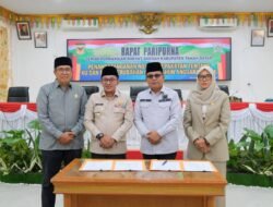 Nota Kesepakatan KUA PPAS Ditandatangani, Bupati : Ini Pedoman Bagi Pemkab Menyusun RKA
