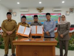 DPRD Bersama Pemerintah Daerah Tanah Datar Tandatangani Nota Kesepakatan Tentang KUA dan PPAS APBD tahun 2026