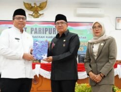 Bupati Sampaikan Jawaban atas Pemandangan Umum Fraksi Terhadap Ranperda APBD 2026.