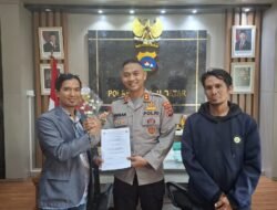 Ketua FSPTI Bersilaturrahmi Dengan Kapolres Tanah Datar.