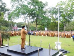 Pimpin Apel Gabungan Siap Cuti Lebaran, Bupati Kembali Tekankan Disiplin ASN