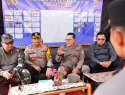 Bupati Eka Putra Tinjau Posko Lebaran, Pastikan Pelayanan Pemudik Maksimal